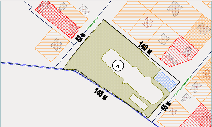 Схема размещения спортивной площадки расположенной по адресу: п. Левашово, ул. Первомайская,д.78