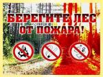 Посещая лесопарковые зоны, не забывайте о мерах пожарной безопасности!